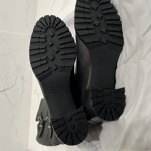 Black Stuart Weitzman Cinch Boot - Picture 4 of 6
